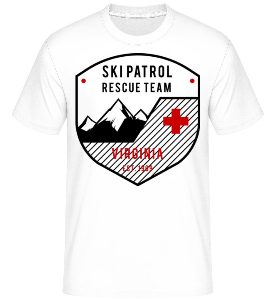 Ski Patrol Sign ·  T-Shirt Shirtinator homme