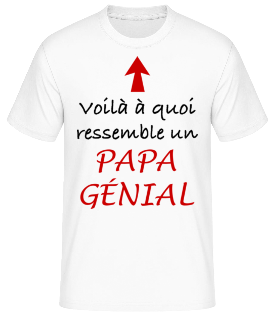 Papa Génial · T-shirt standard Homme