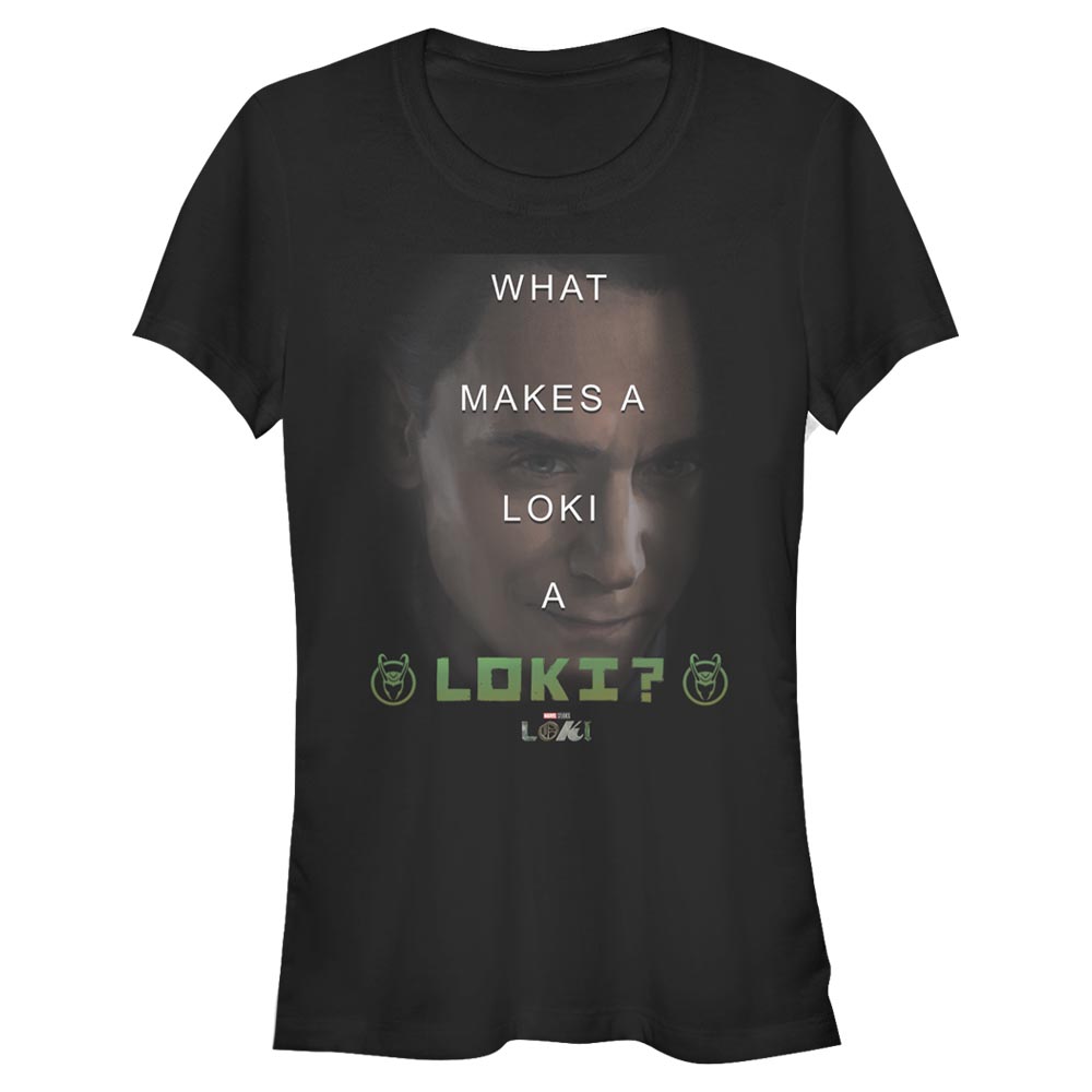Aperçu: Marvel - Loki - Loki What - Femme T-shirt - Noir - Devant