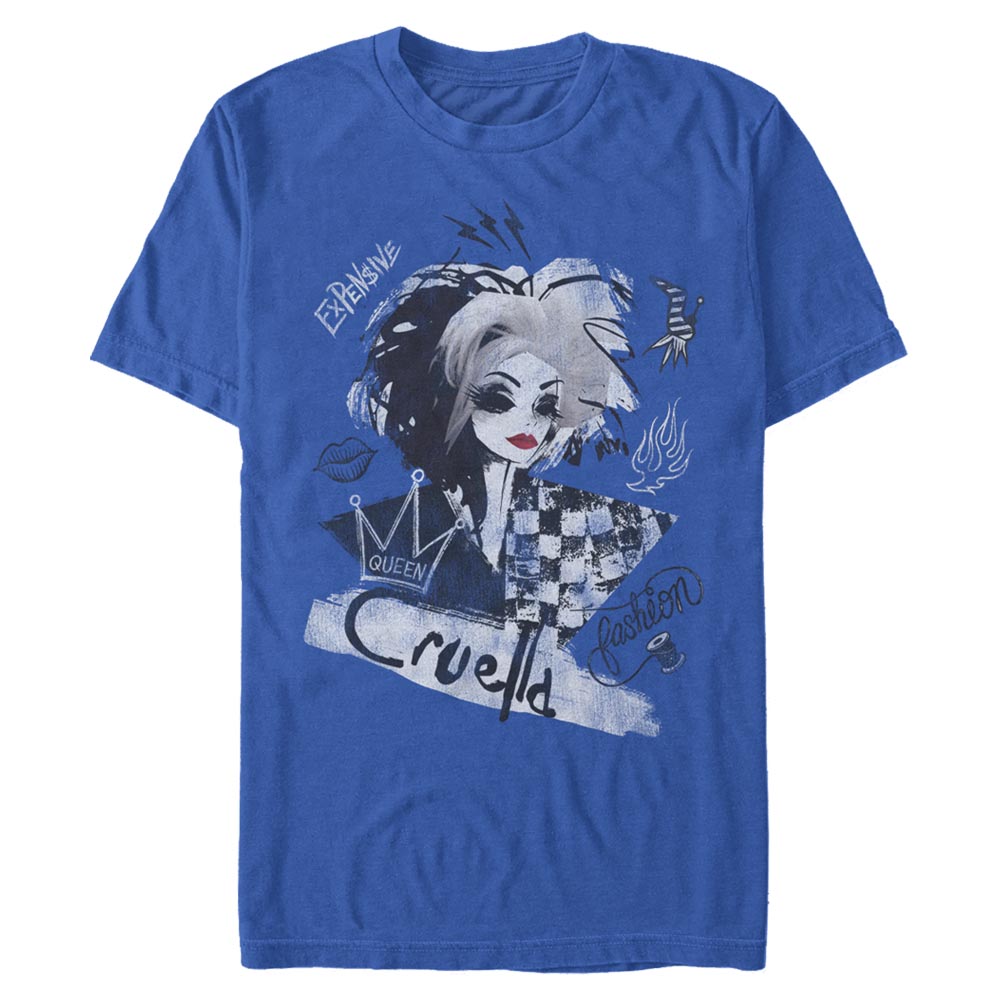 Disney Classics - Cruella - Cruella d'Enfer Artsy - Homme T-shirt