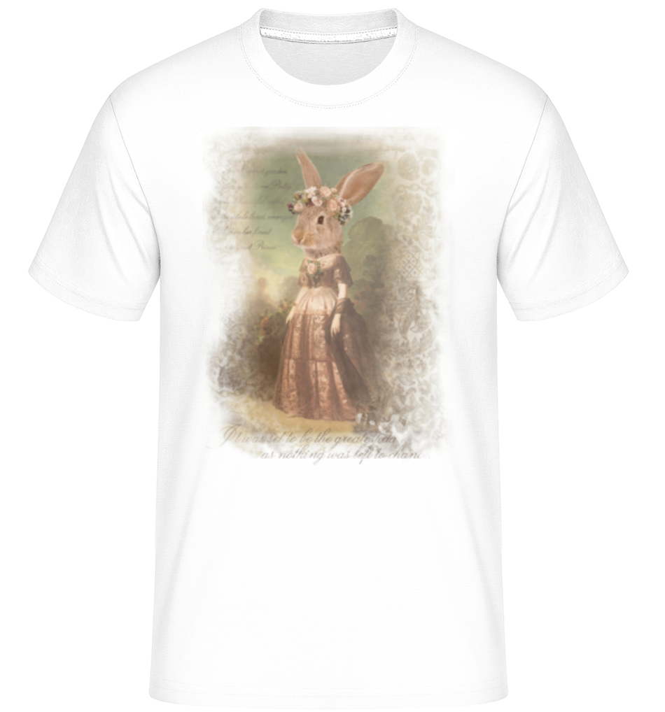 Gemälde Häschen · Shirtinator Männer T-Shirt