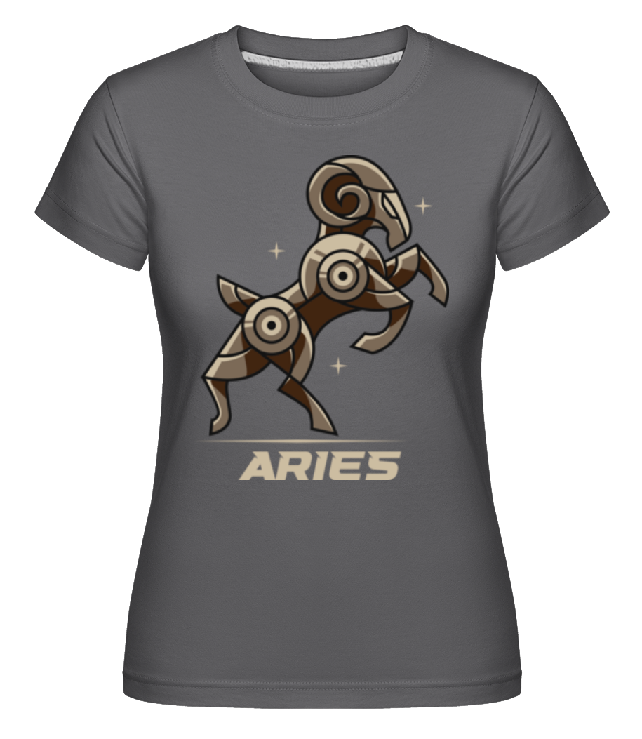 Mecha Robotic Zodiac Sign Aries ·  T-shirt Shirtinator femme
