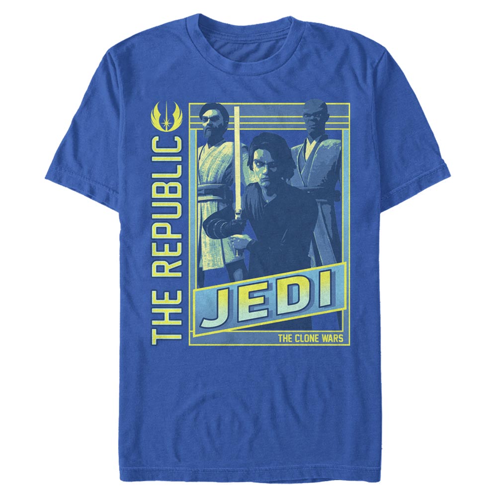 Star Wars - The Clone Wars - Gruppe JEDI Group - Männer T-Shirt