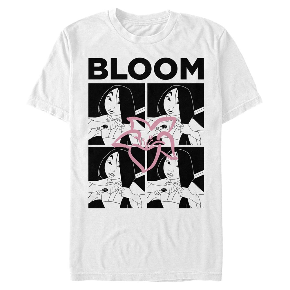 Disney - Mulan - Mulan Bloom Grid - Homme T-shirt