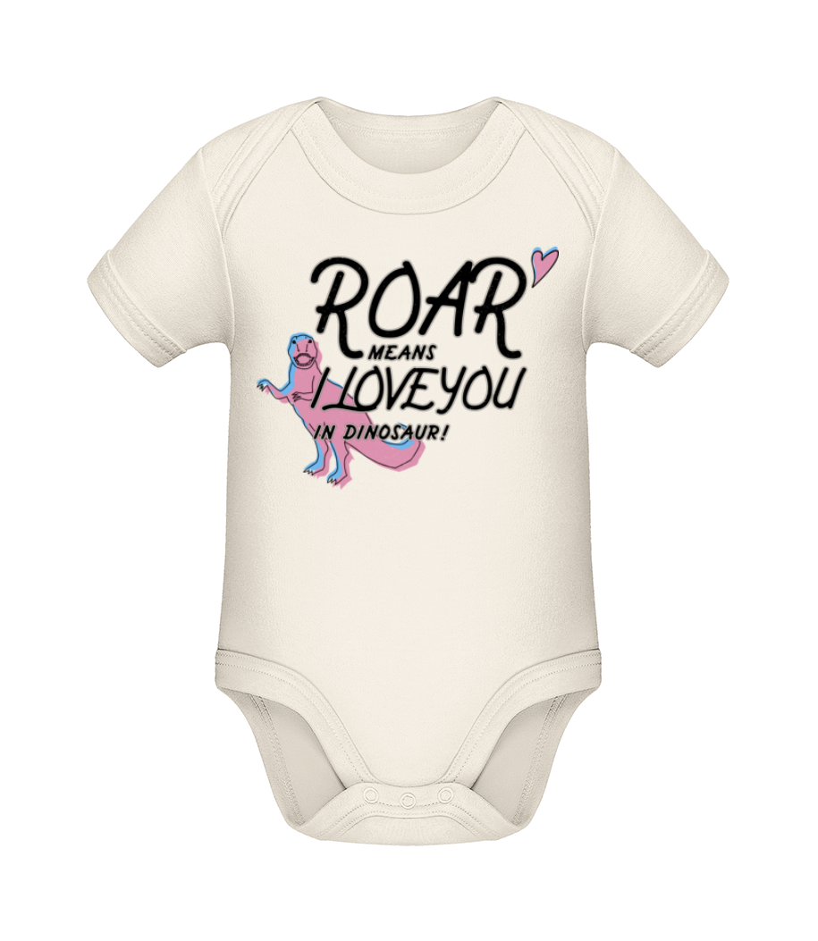 Roar I Love You · Body manches courtes bio