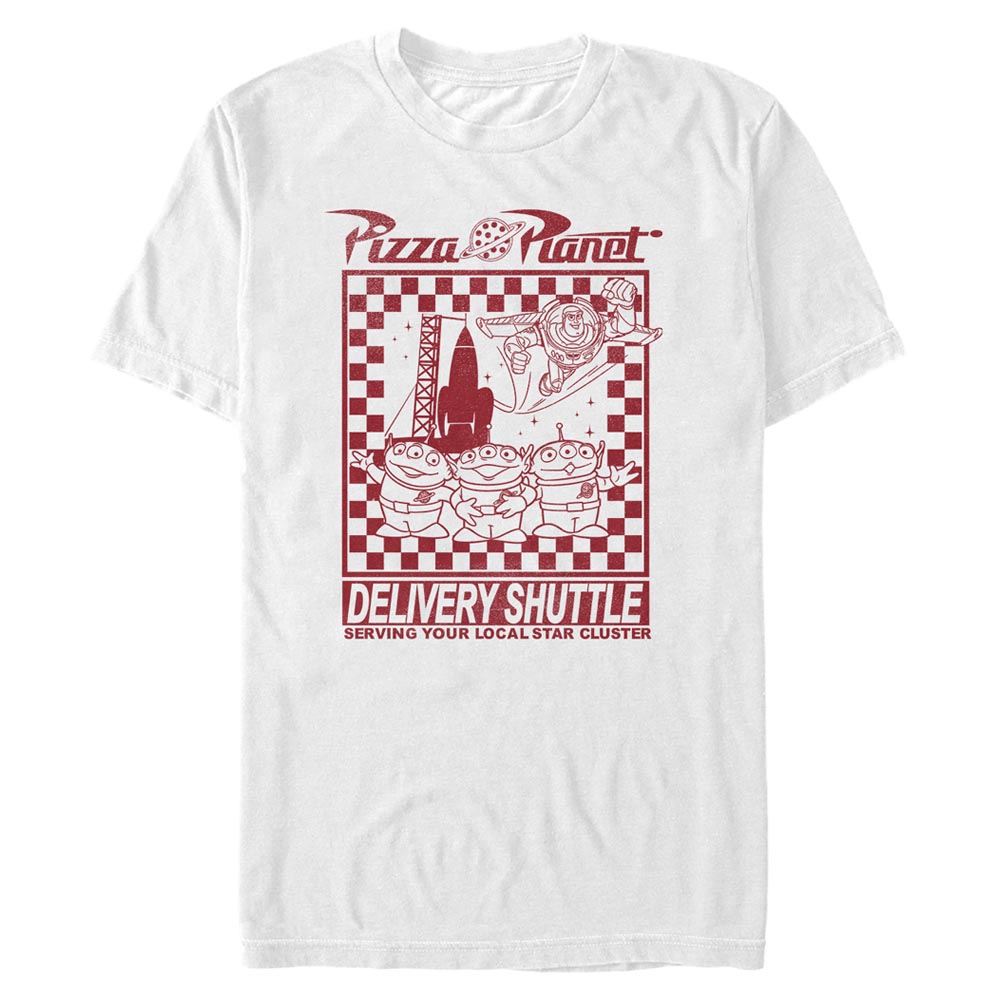 Disney - Toy Story - Extraterrestres Pizza Planet Delivery - Homme T-shirt