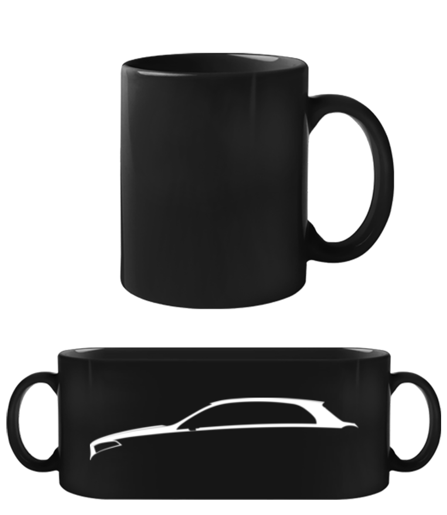 'Mercedes-AMG A 45 (W177)' Silhouette · Tasse Noire