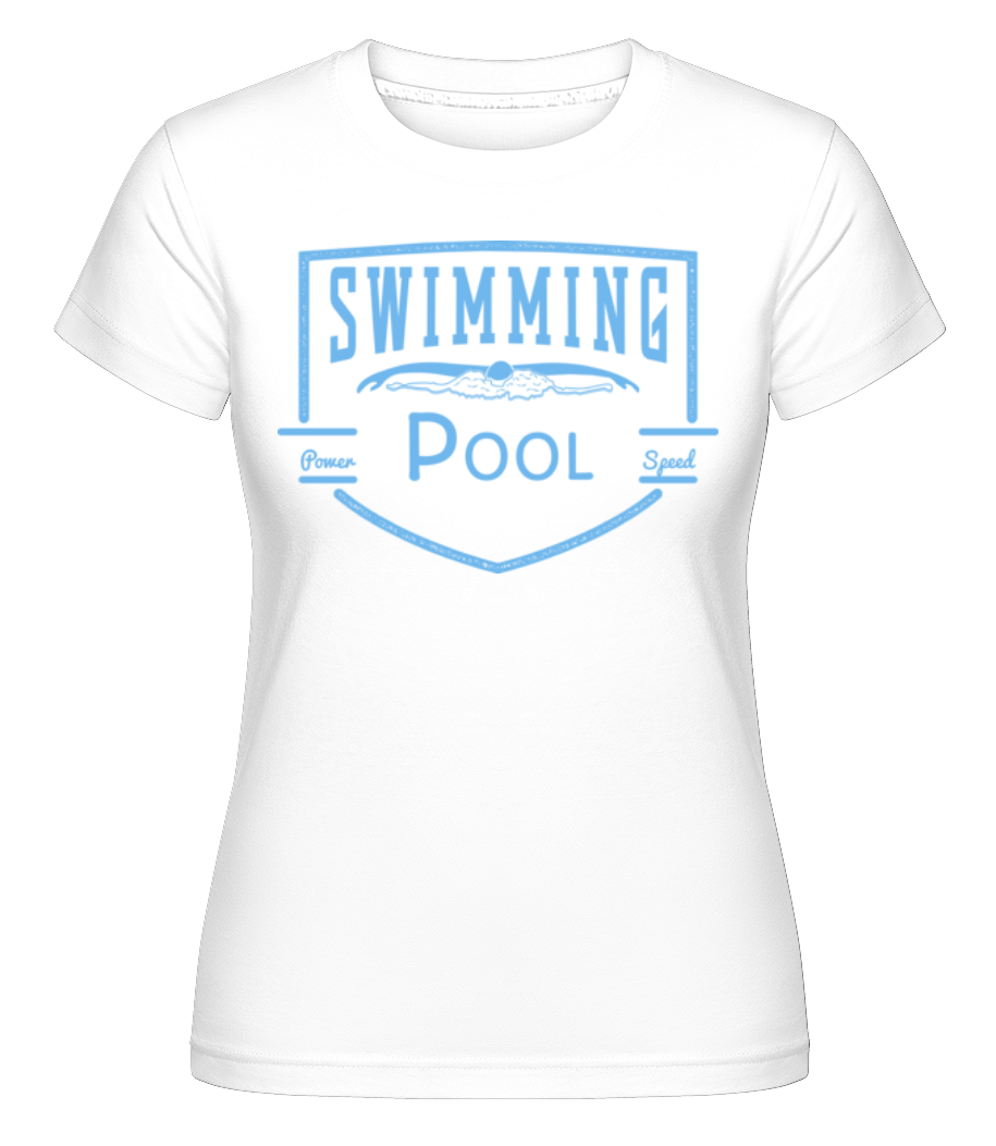 Swimming Pool Sign ·  T-shirt Shirtinator femme