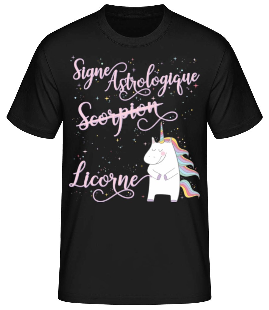 Signe Astrologique Licorne Scorpion · T-shirt standard Homme
