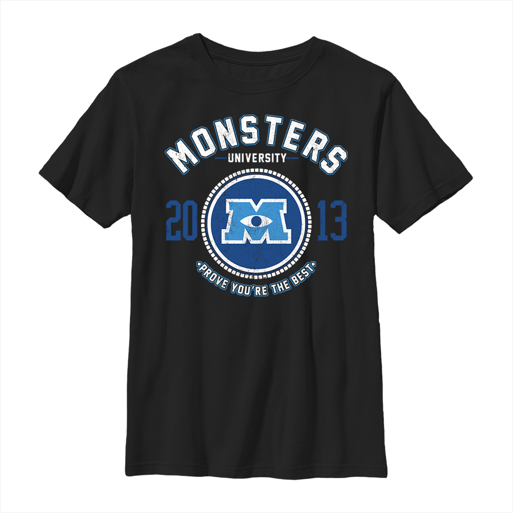 Pixar - Monstres - Logo Badge - Enfant T-shirt