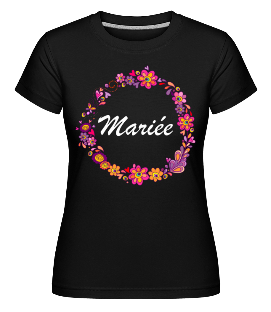 Mariée Fleurs ·  T-shirt Shirtinator femme