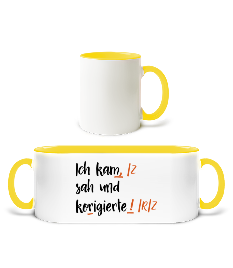 Weiß / Gelb