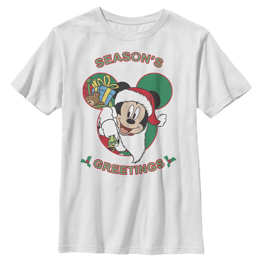 Disney Classics - Mickey Mouse - Mickey Mouse Mickeys Greeting - Christmas - Enfant T-shirt
