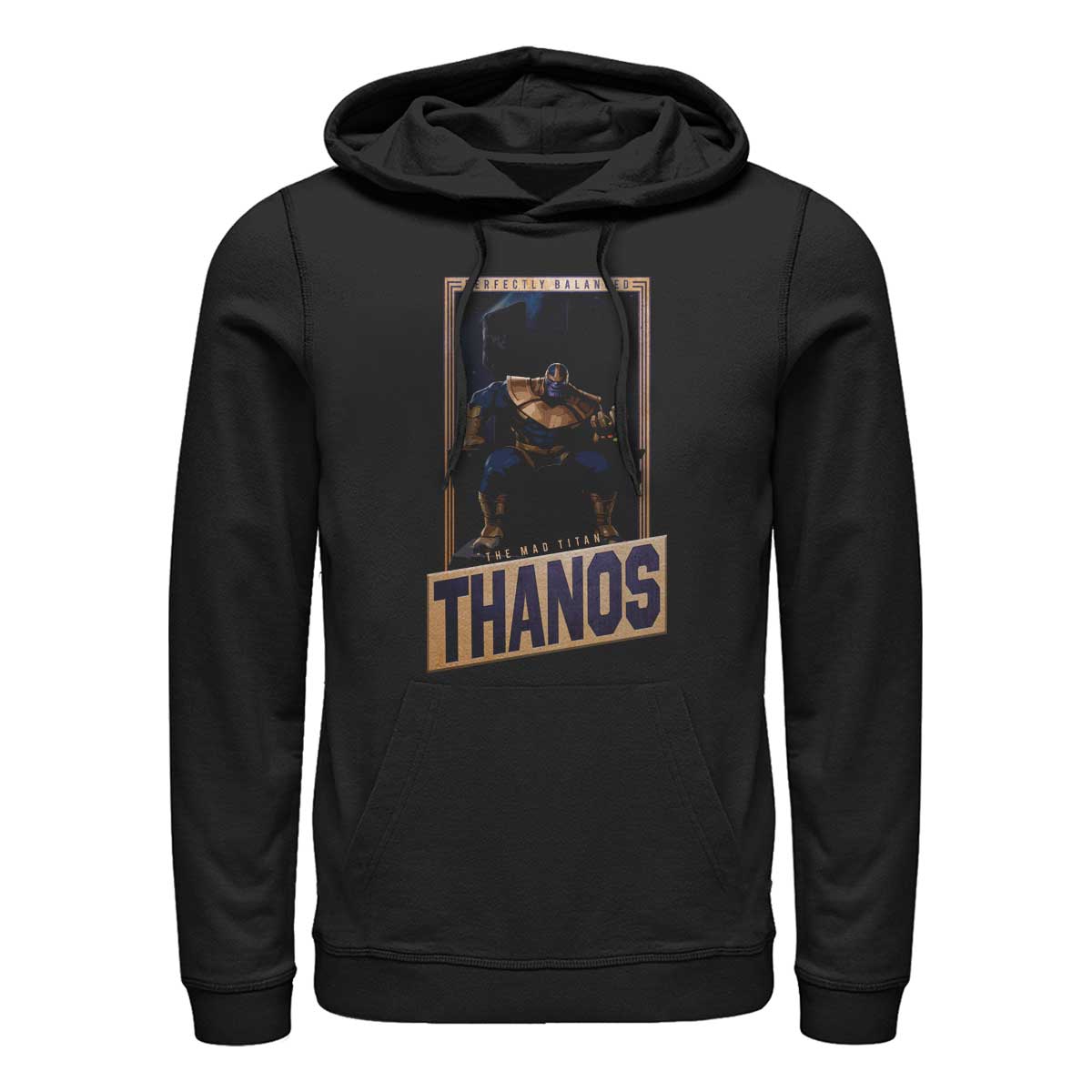 Marvel - Avengers - Thanos Perfectly Balanced - Unisex Sweat à capuche