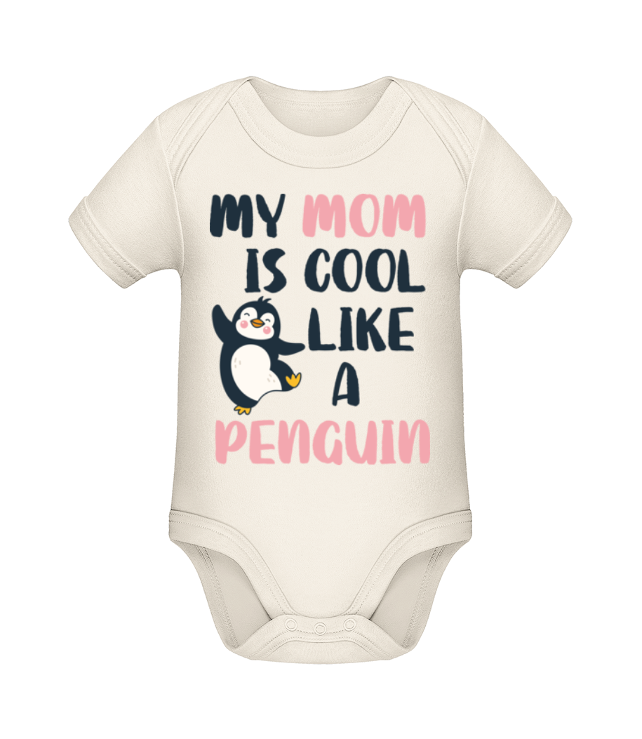 My Mom Is Cool Like_A Penguin · Body manches courtes bio