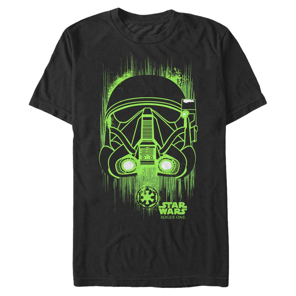 Star Wars - Rogue One - Death Trooper Neon Lights - Homme T-shirt