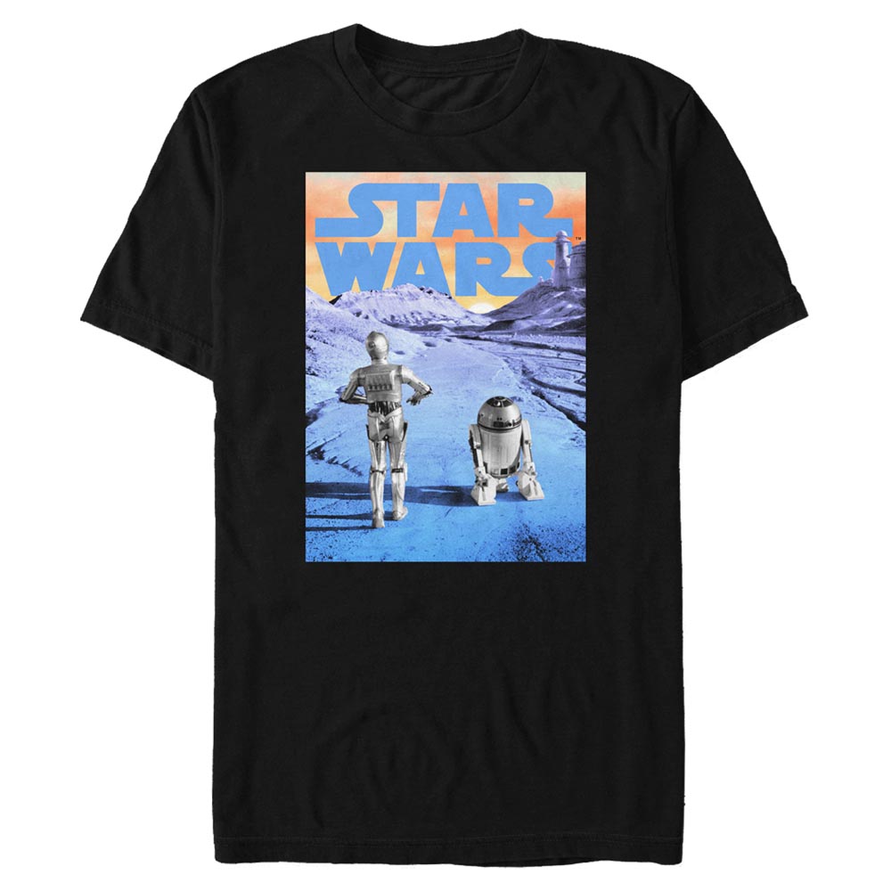Star Wars - R2-D2 & C-3PO Sunday Stroll - Homme T-shirt
