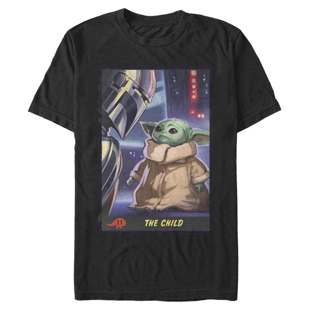 Star Wars - The Mandalorian - L'Enfant Little Trading Card - Homme T-shirt