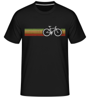 Retro Bicycle -  Shirtinator Men's T-Shirt - Black - Front Retro Bicycle -  Shirtinator Men's T-Shirt - Black - Front