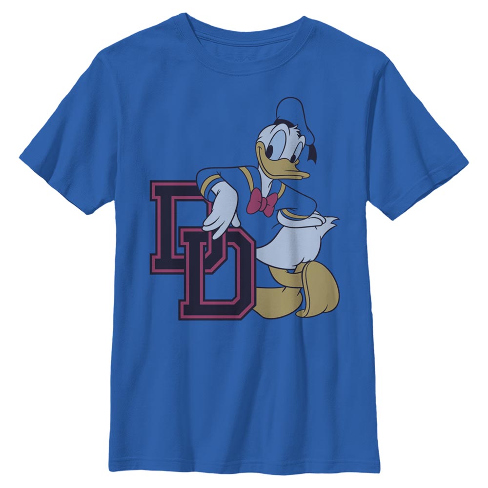 Disney - Mickey Mouse - Donald Duck College DD - Enfant T-shirt
