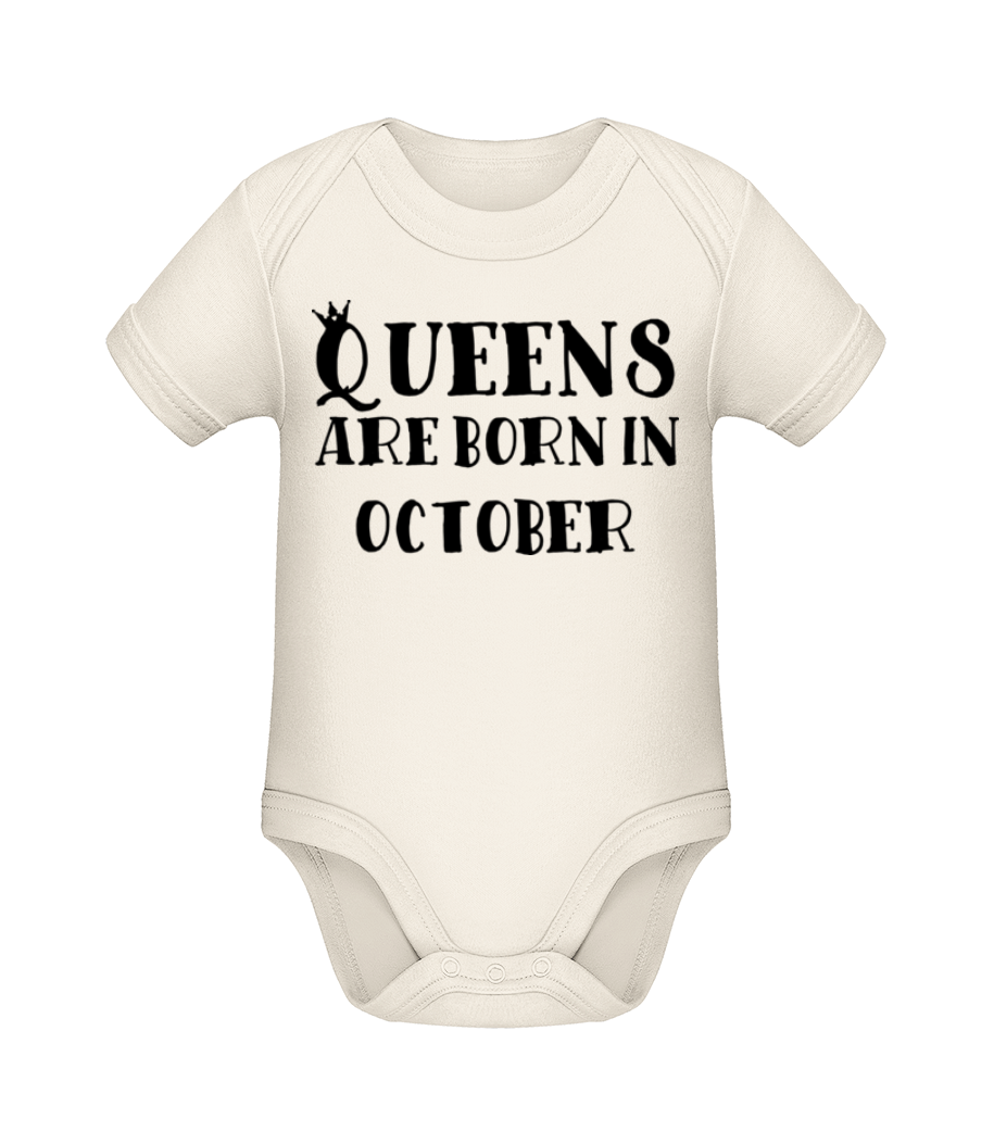 Queens Are Born In October · Body manches courtes bio