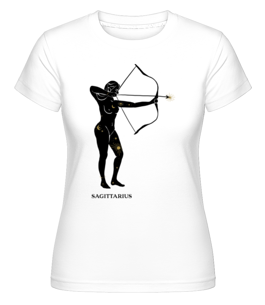 Female Zodiac Sign Sagittarius ·  T-shirt Shirtinator femme