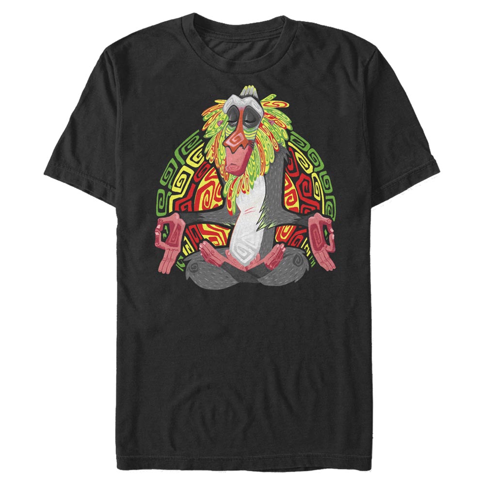 Aperçu: Disney - Le Roi lion - Rafiki Freaky - Homme T-shirt - Noir - Devant