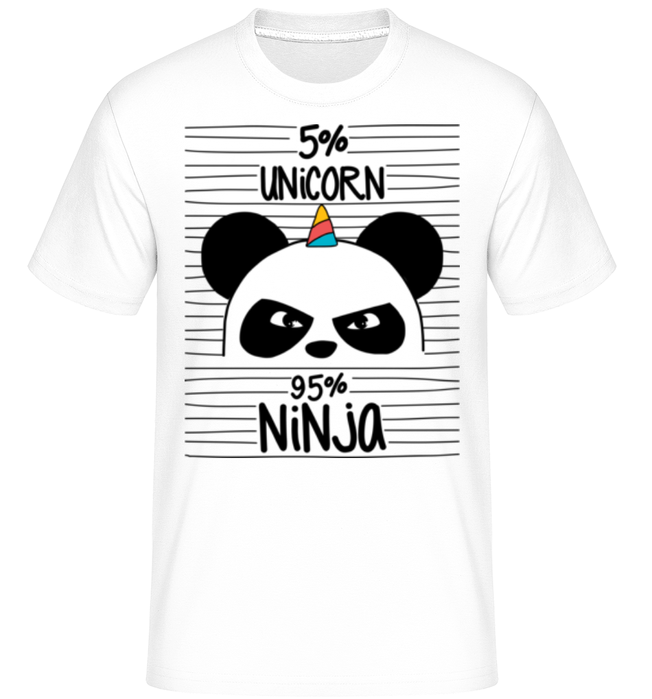 5% Unicorn 95% Ninja ·  T-Shirt Shirtinator homme