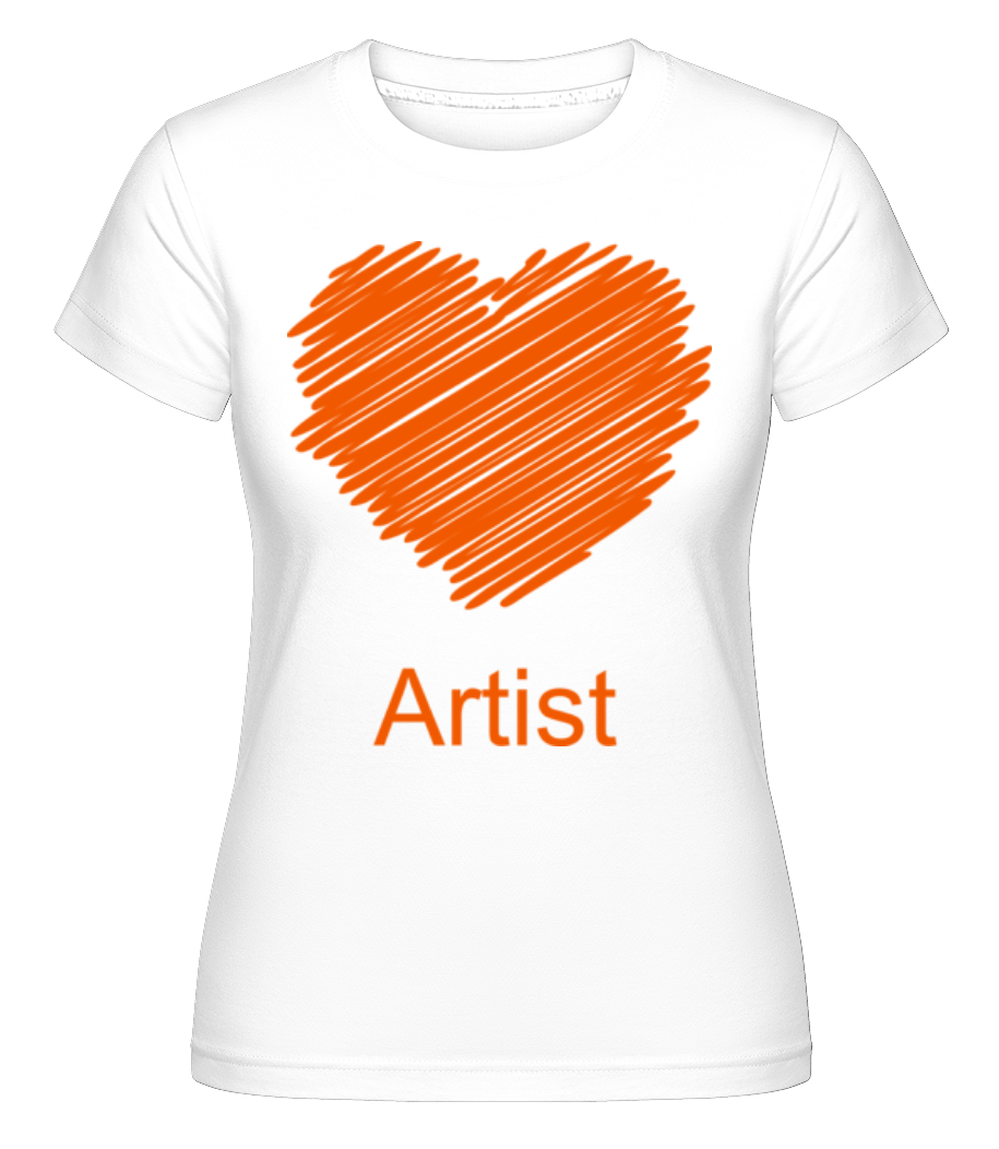 Artist Heart ·  T-shirt Shirtinator femme