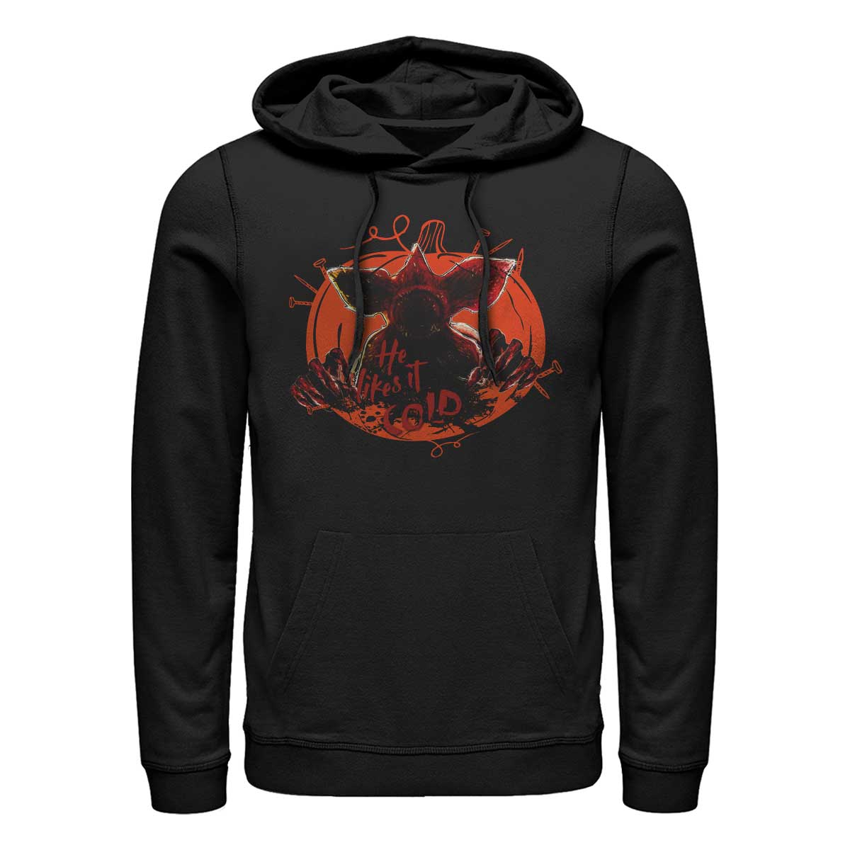 Netflix - Stranger Things - Demogorgon Cold Monster - Halloween - Unisex Sweat à capuche