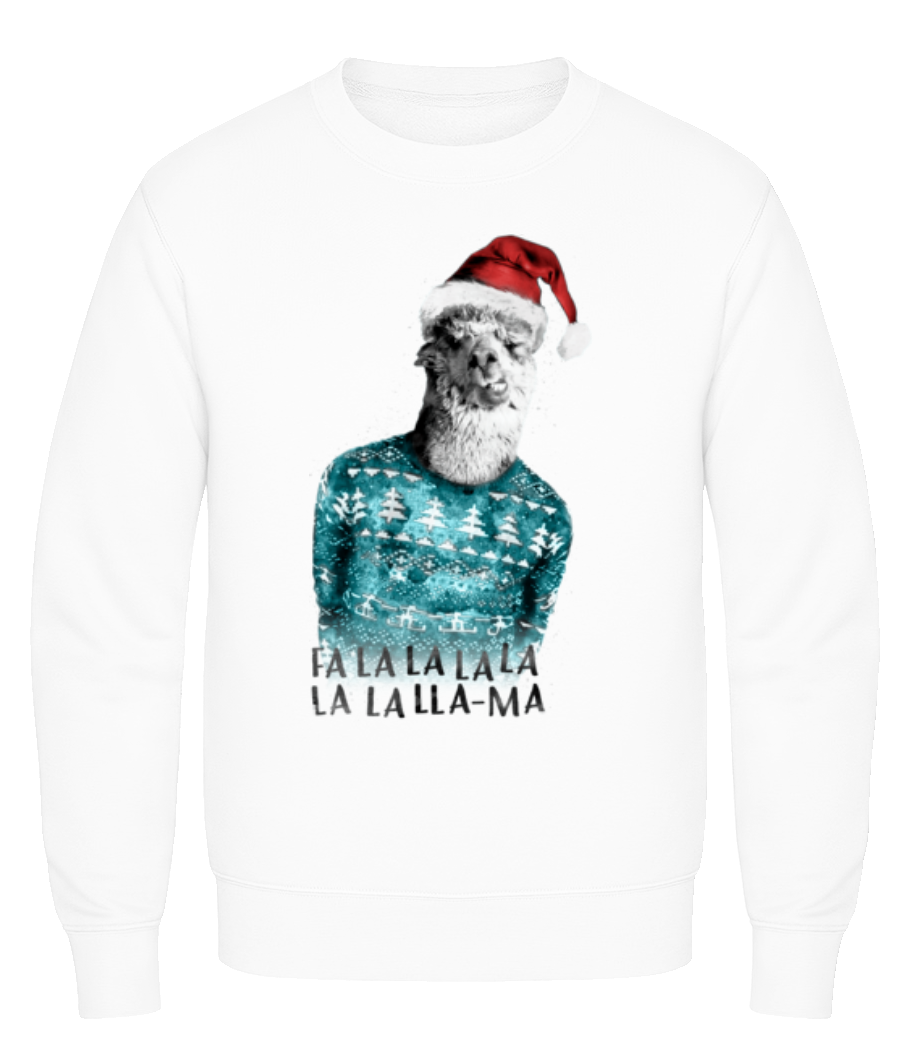 Lama De Noël · Sweatshirt Homme