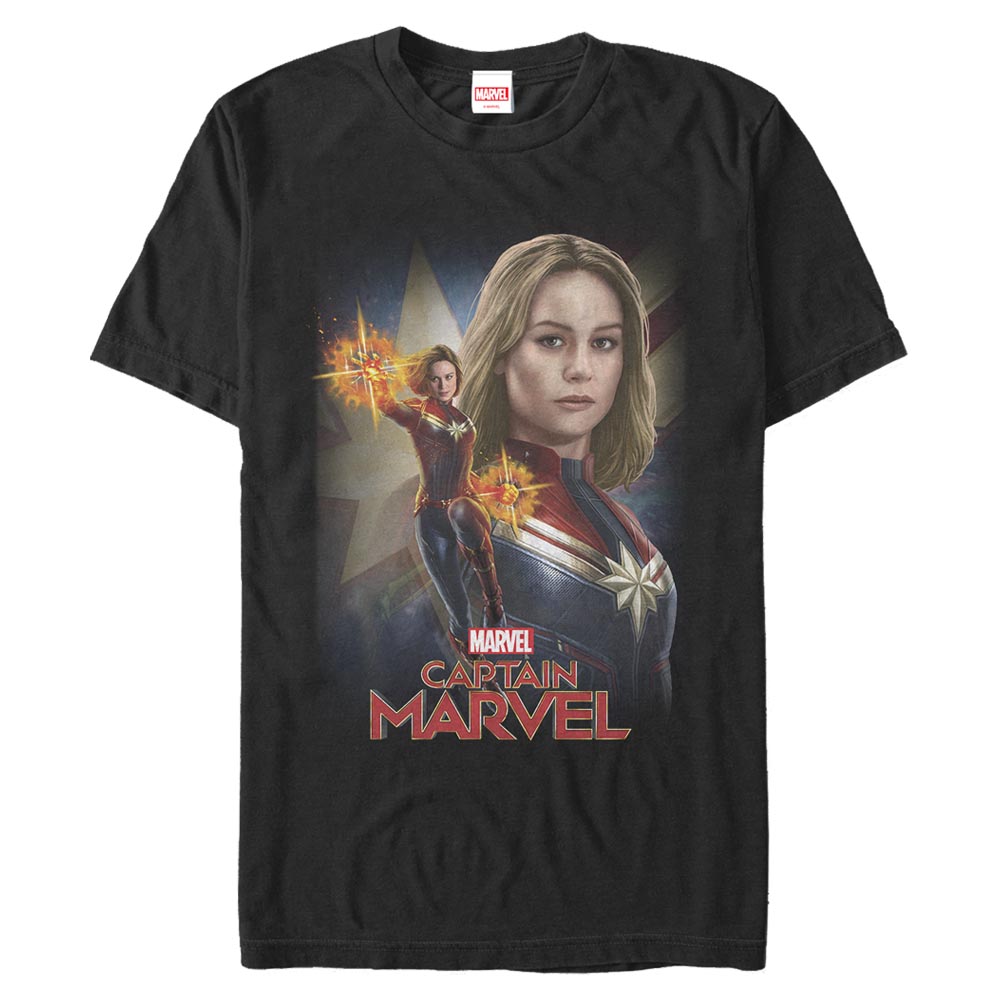 Marvel - Captain Marvel - Captain Marvel Cap - Homme T-shirt