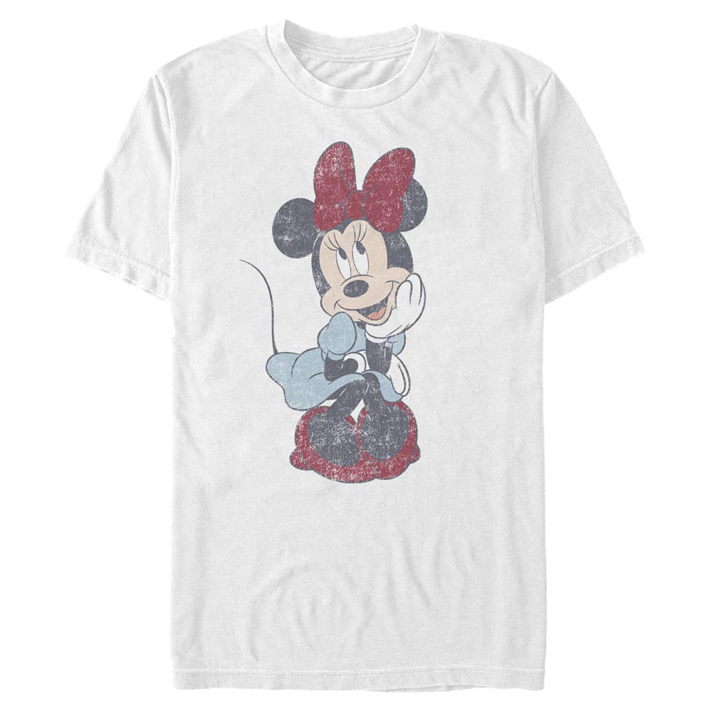Disney Classics - Mickey Mouse - Minnie Mouse Simple Minnie Sit - Homme T-shirt