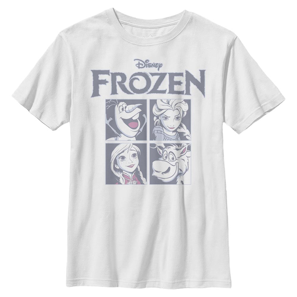 Disney - La Reine des neiges - Photo de groupe Ice Cubes - Enfant T-shirt