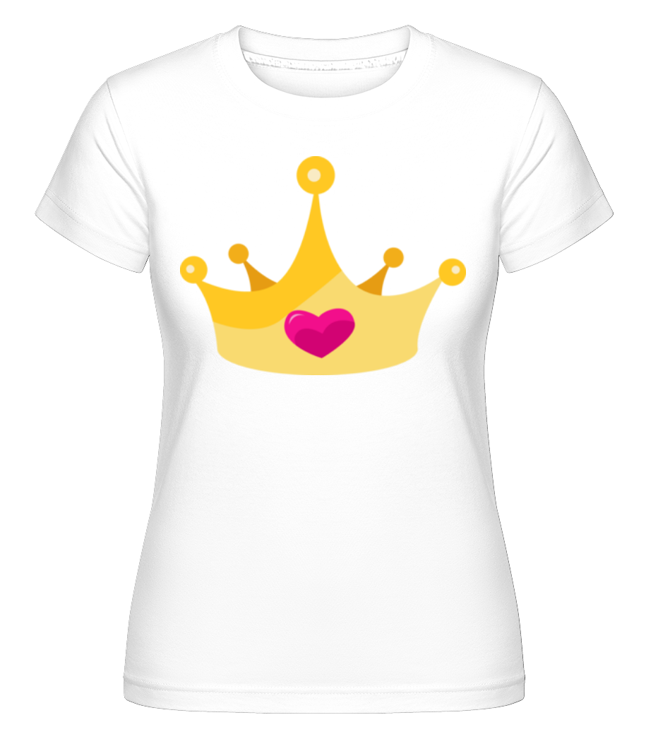 Princess Crown Yellow ·  T-shirt Shirtinator femme