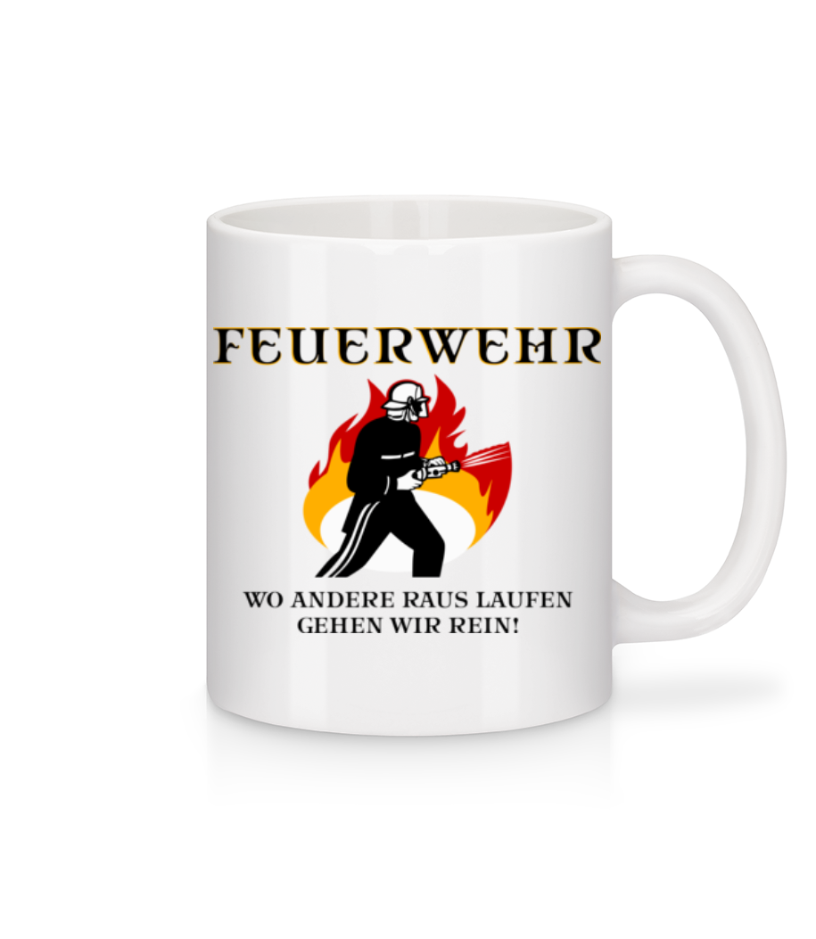 Feuerwehr Motto · Tasse