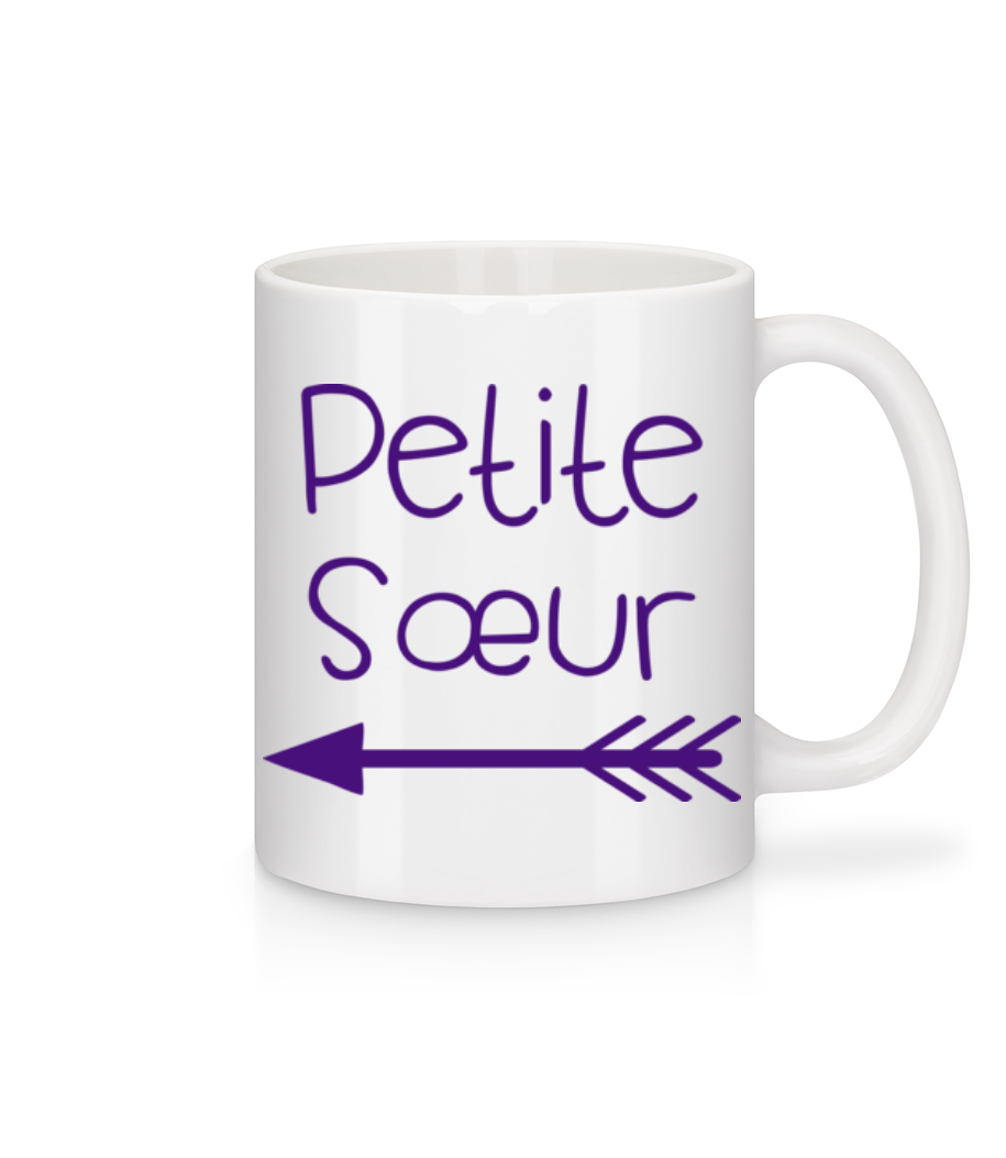 Petite Sœur · Mug en céramique blanc
