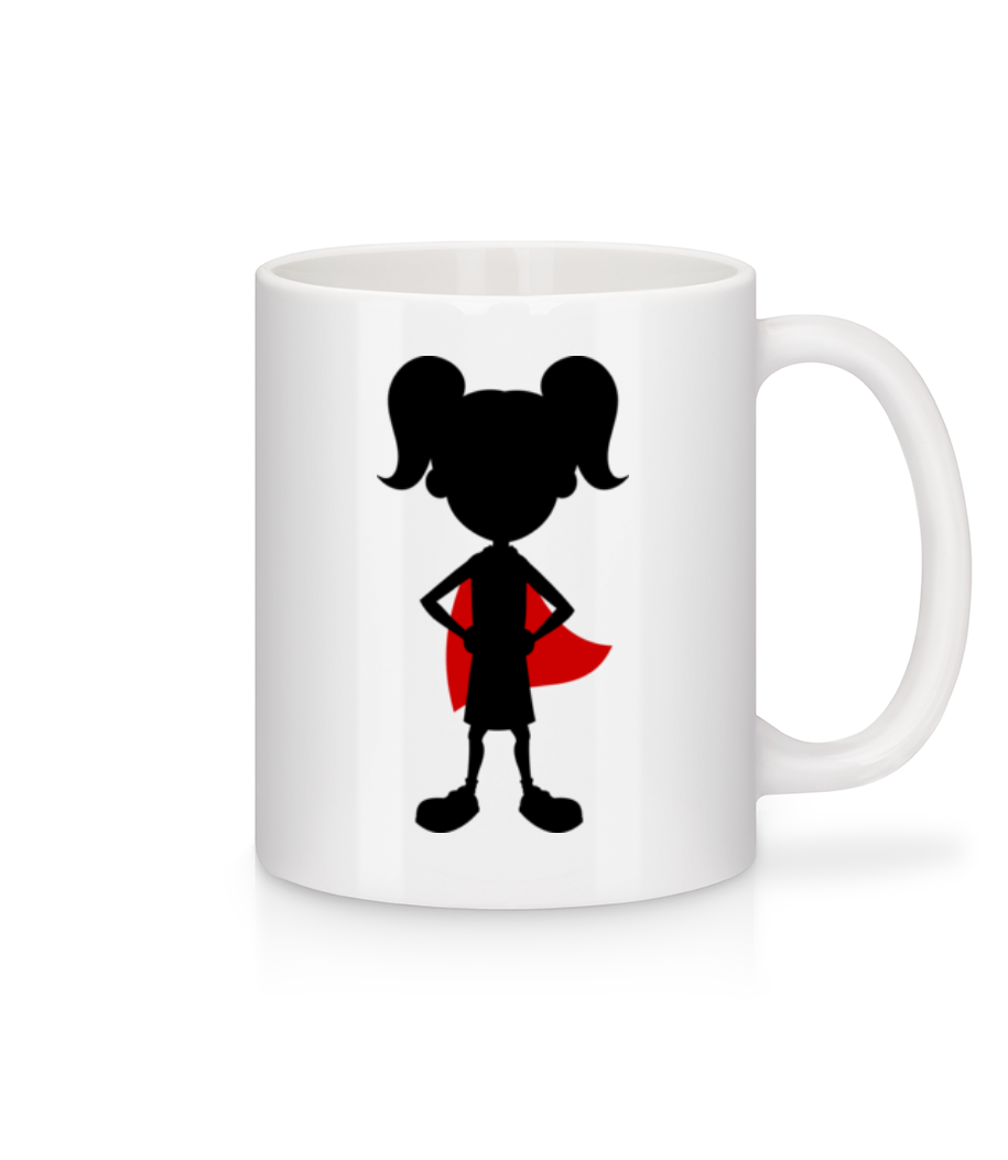 Soeur Superheroine · Mug en céramique blanc