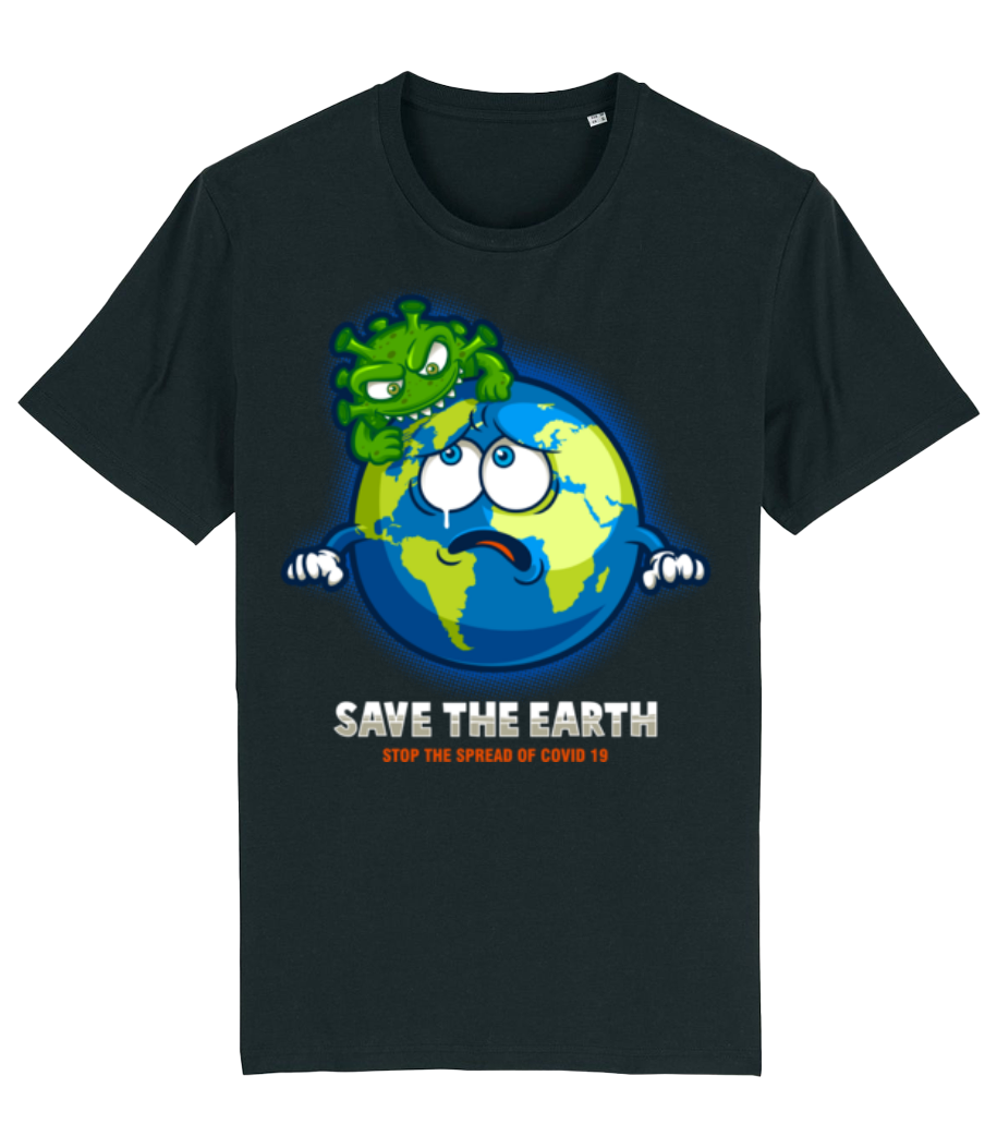Save The World · T-shirt bio Homme Stanley Stella 2.0