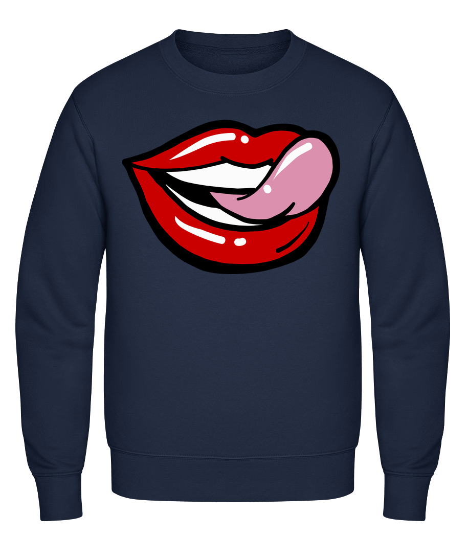 Red Lips · Sweatshirt Homme