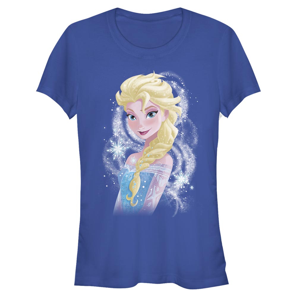 Disney - La Reine des neiges - Elsa Swirl - Femme T-shirt