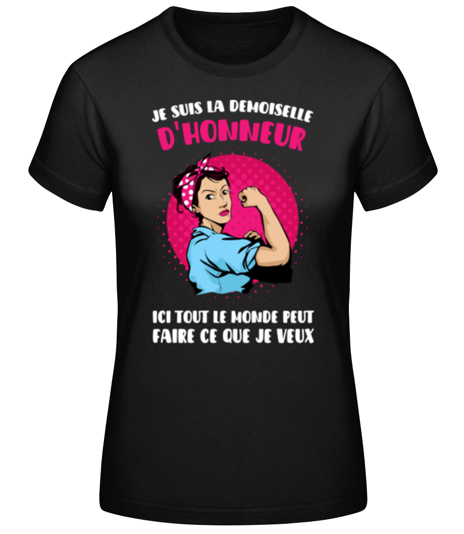 Je Suis La Demoiselle D'honneur · T-shirt standard Femme