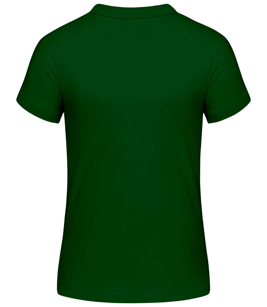 Aperçu: Drunk 02 - T-shirt standard Femme - Vert bouteille - Derrière