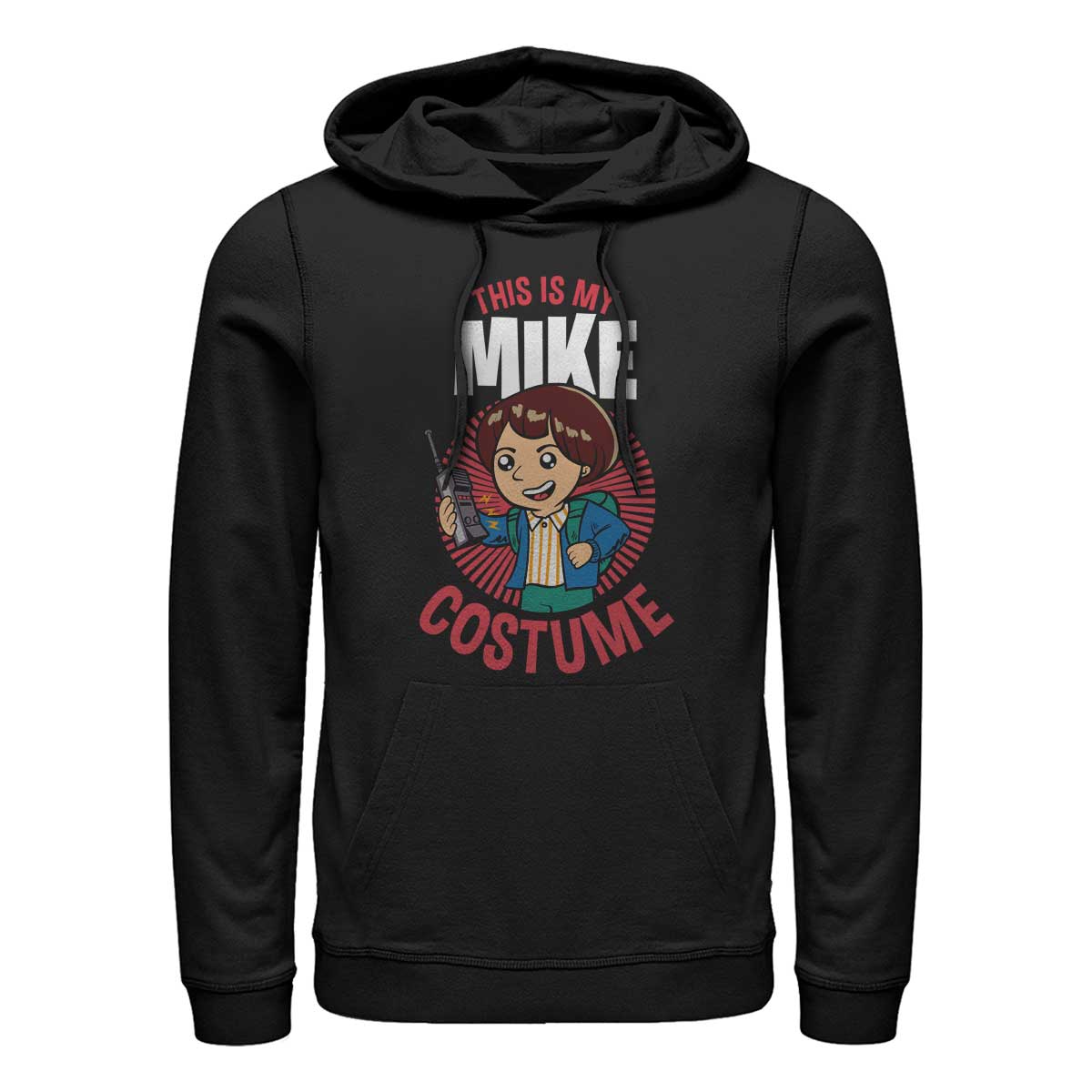 Netflix - Stranger Things - Mike Costume - Halloween - Unisex Sweat à capuche