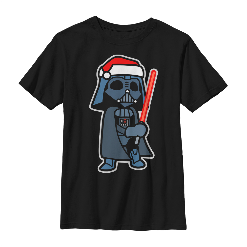 Star Wars - Darth Vader Darth Santa - Weihnachten - Kinder T-Shirt