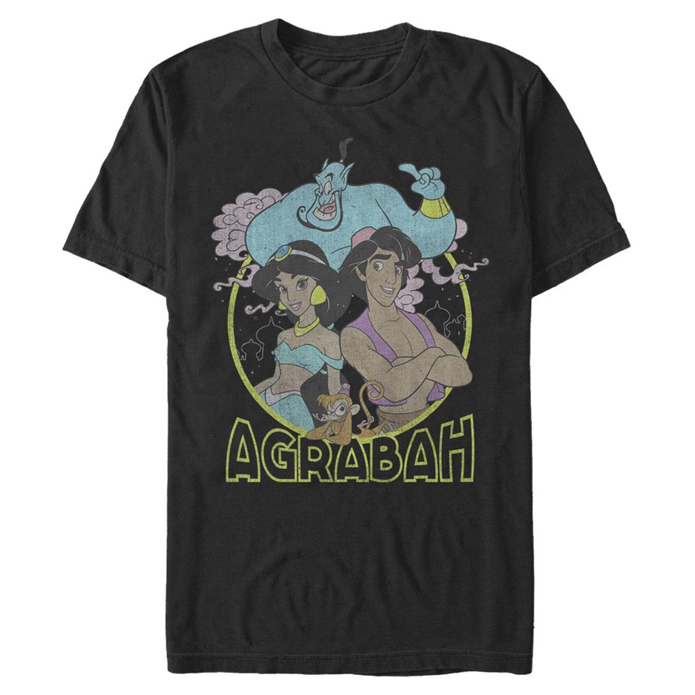 Disney - Aladin - Photo de groupe Grunge Agrabah - Homme T-shirt