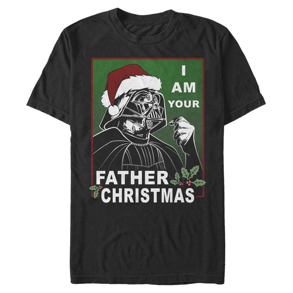 Star Wars - Darth Vader Vader Father Christmas - Weihnachten - Männer T-Shirt