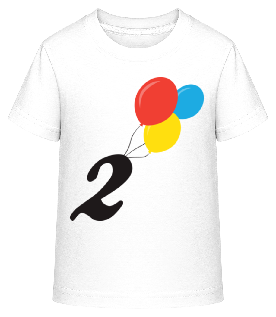 Anniversaire 2 Ballons · T-shirt shirtinator Enfant