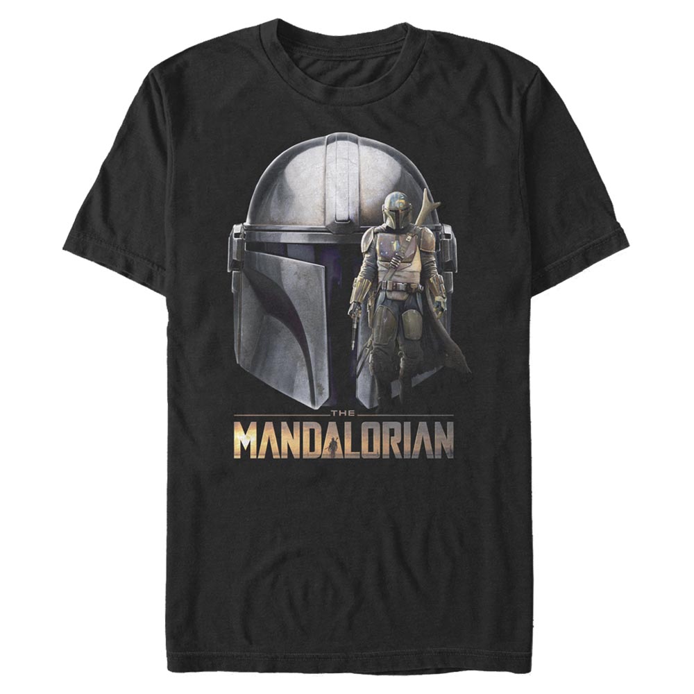Star Wars - The Mandalorian - Mandalorien Mando Head - Homme T-shirt