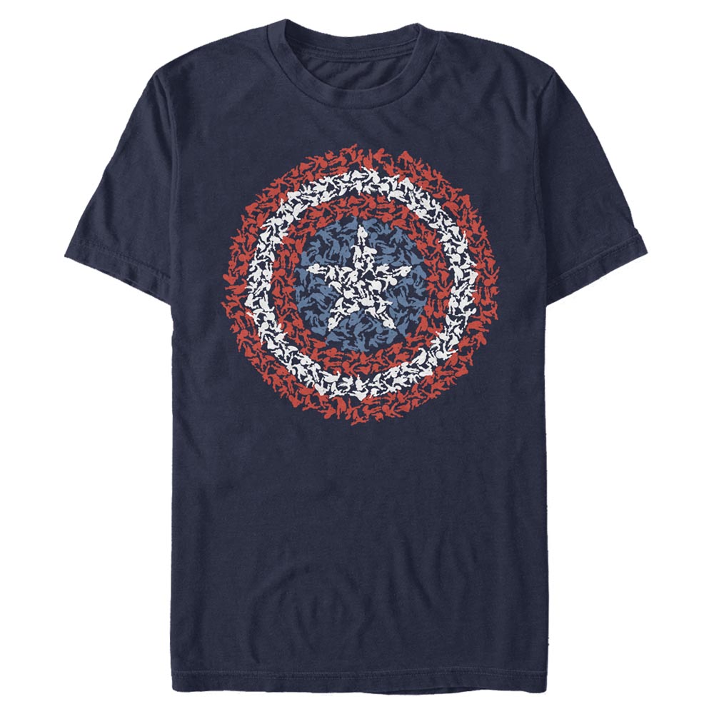 Marvel - Avengers - Captain America Mini Caps - Homme T-shirt